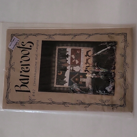 Christmastime Wall Hanging #42 By Bareroots 1999 - Picture 4 of 8